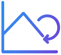 Regression velocity Icon